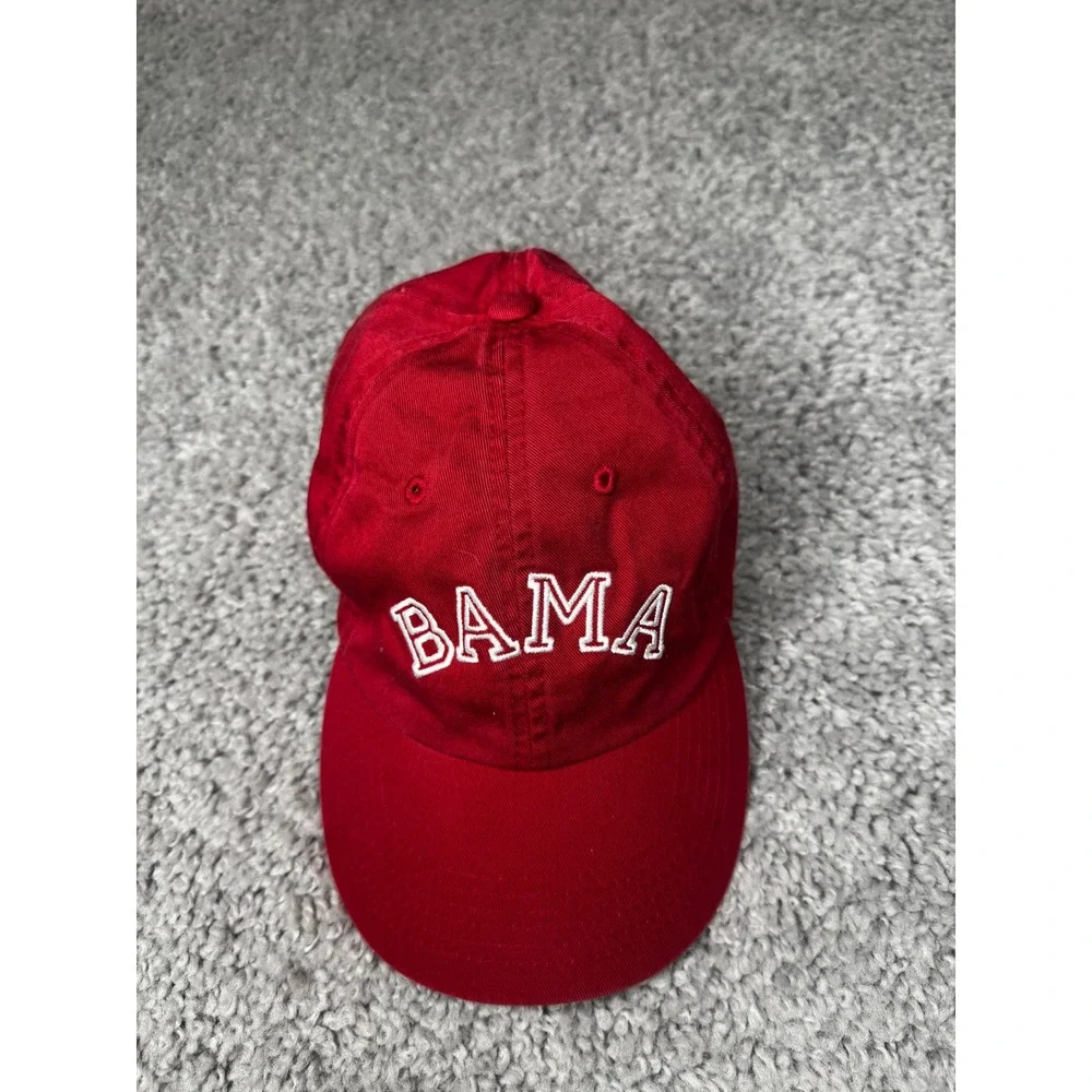 Victorias Secret PINK Alabama BAMA Hat Crimson Red Baseball Cap Top of the World